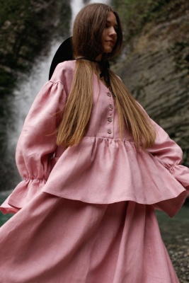 Платье Лети - розовый - 0