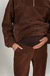 Брюки Арктика для беременных - шоколад