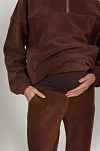 Брюки Арктика для беременных - шоколад
