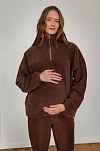 Анорак Арктика для беременных и кормящих мам - шоколад