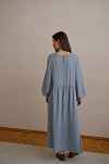 Платье Кэрри для беременных и кормящих мам - пыльно-голубой