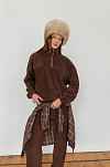 Анорак Арктика для беременных и кормящих мам - шоколад