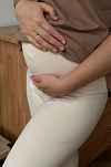 Легинсы с мягким поясом soft touch - бежевый