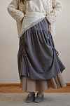 Юбка Дикий ангел - серый