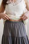 Юбка Дикий ангел - серый